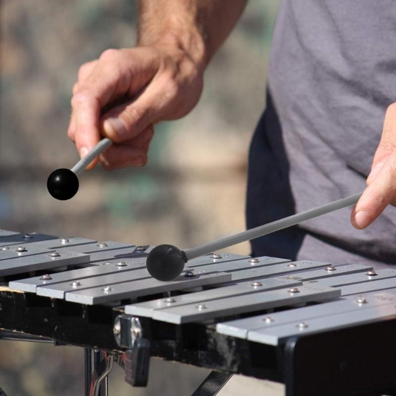 Musical Instrument Marimba - 1 Pair Double Head Marimba Mallet
