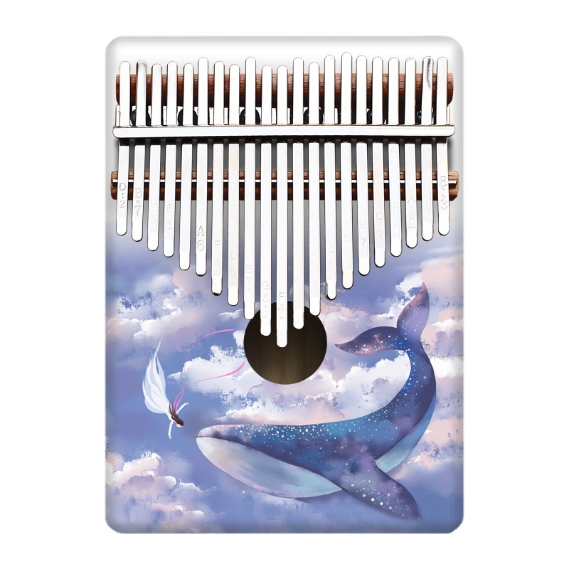 Musical Instrument Kalimba - Colorful 21 Key Kalimba Kids Cartoon