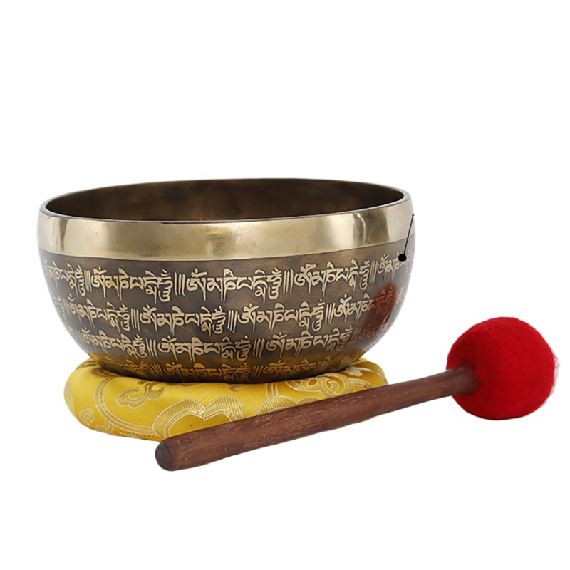 Tibetan Singing Bowl - Nepal Handmade Buddha Sound Bowl Yoga