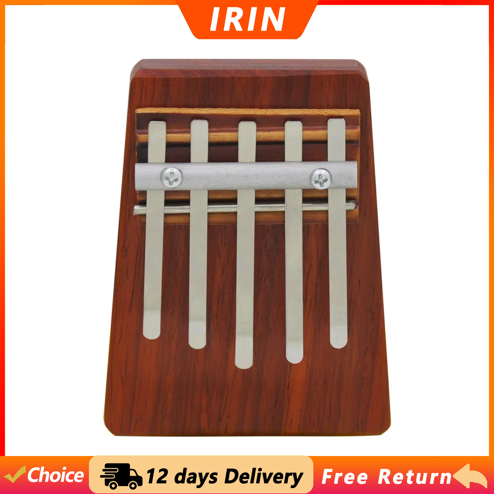 Musical Instrument Kalimba - IRIN Kalimba 5 Tone Thumb Piano