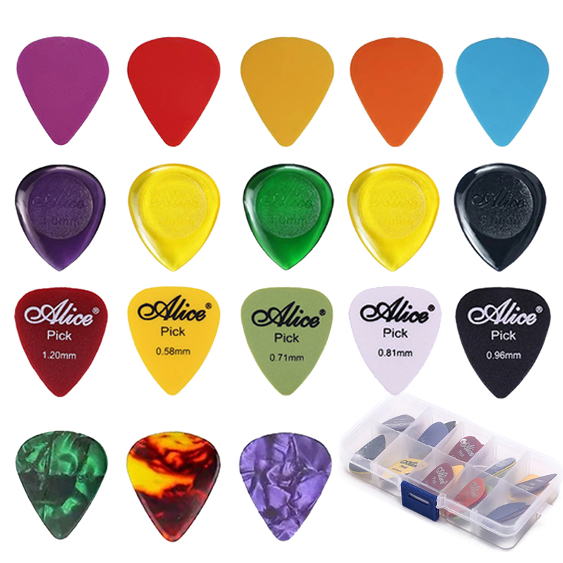 Acoustic Guitar Dreadnought - 30PCS Guitar Picks Set – Celluloid