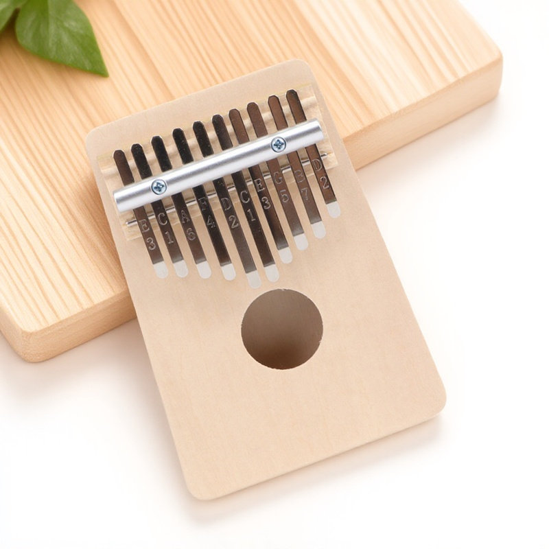 Musical Instrument Kalimba - 1Set Thumb Piano 10-Tone Portable Kalimba