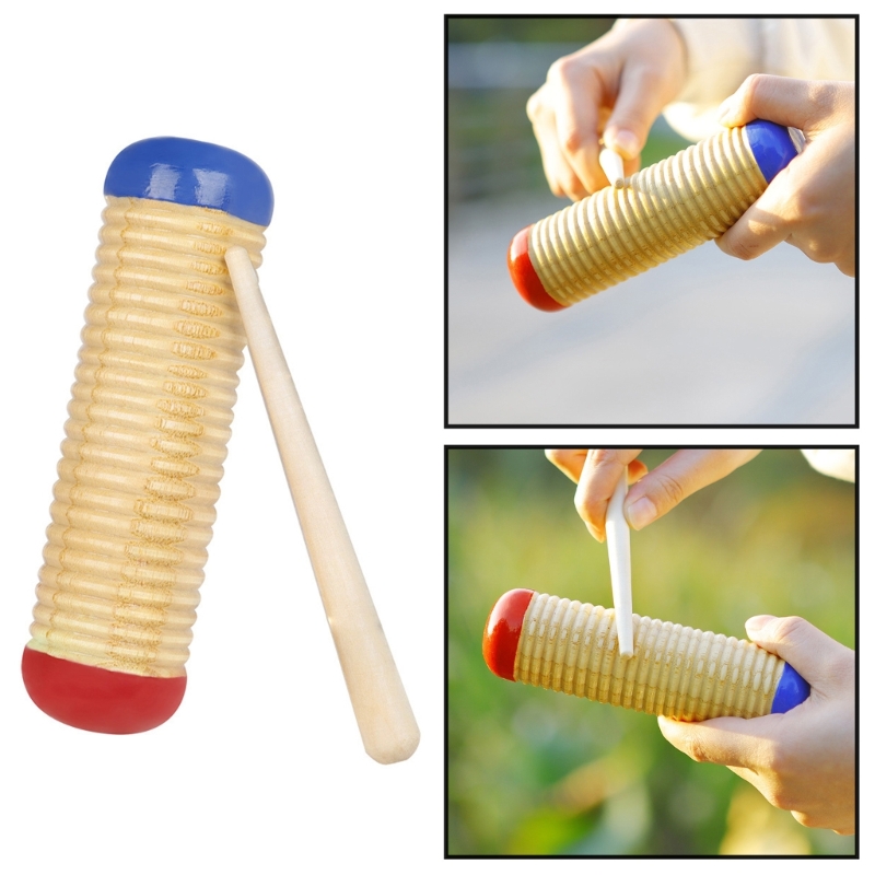 Musical Instrument Mallet - Guiro Scraper Music Guiro Scraper Wooden