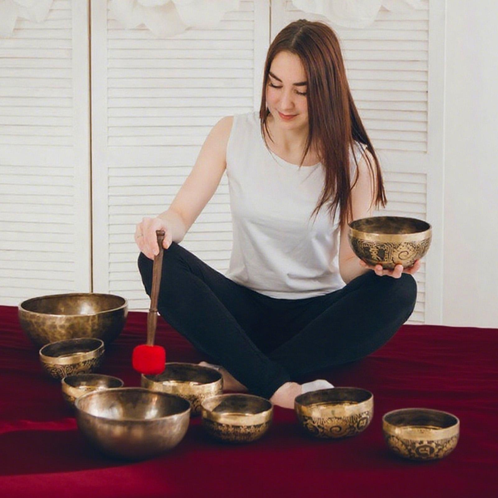Musical Instrument Mallet - Sound Bowl Mallet Wooden Meditation Mallet