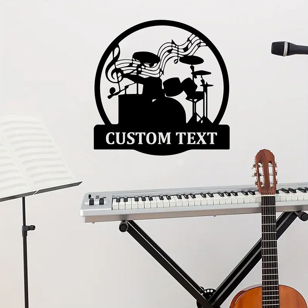 Musical Instruments Names - 1PC Creative Musical instrument Customizable Name
