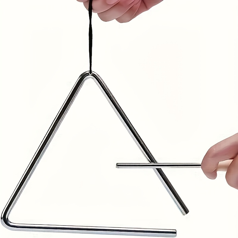 Triangle Beater Music - 1pc Professional Triangle Instrument Set, Fun