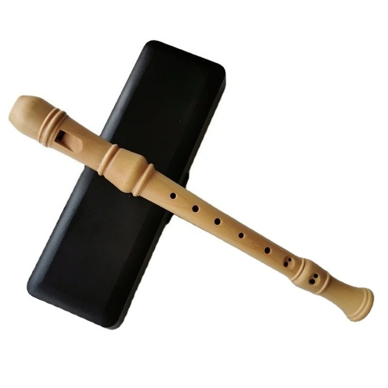 Musical Instrument German - 3-Block Solid Maple Wood 8 Holes