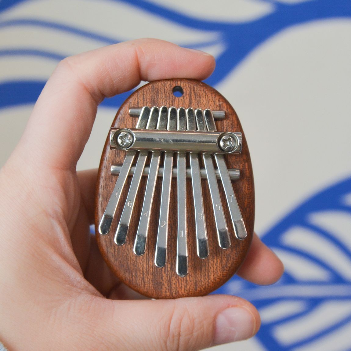 8 Key Mini Wooden Kalimba High - Musical Instrument Marimba 评论和价格
