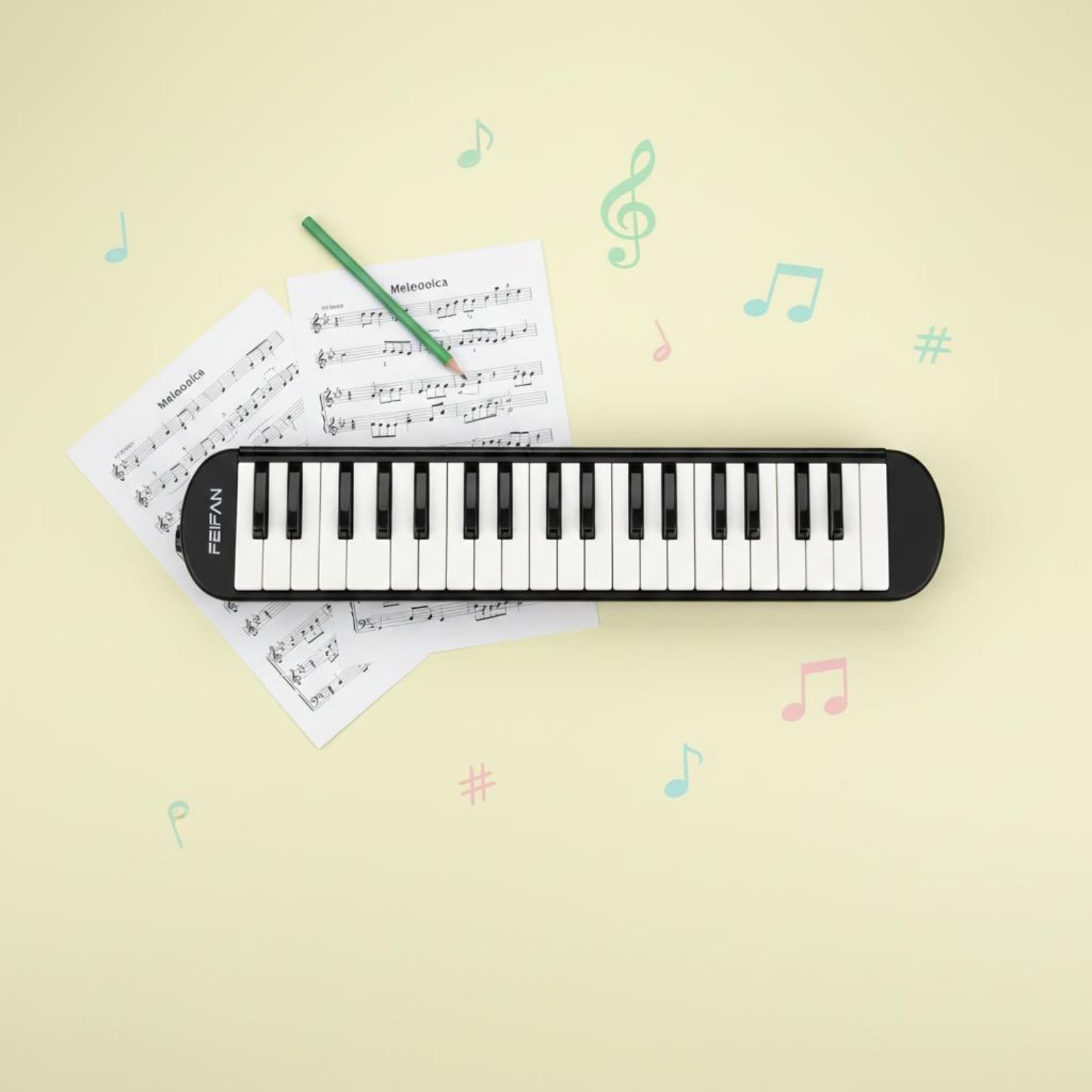 37 Key Melodica Includes Mouth - Melodica Keyboard Wind 评论和价格