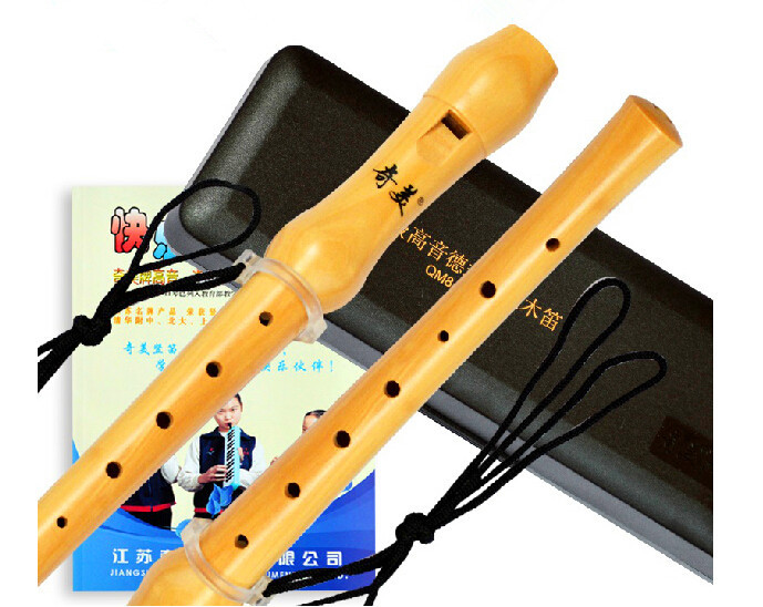 German-style Wooden Recorder 8 - Musical Instrument German 评论和价格