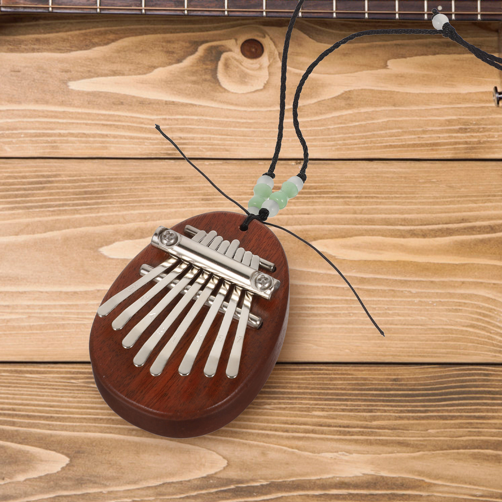 8 Keys Mini Wooden Kalimba Thu - Musical Instrument Kalimba 评论和价格