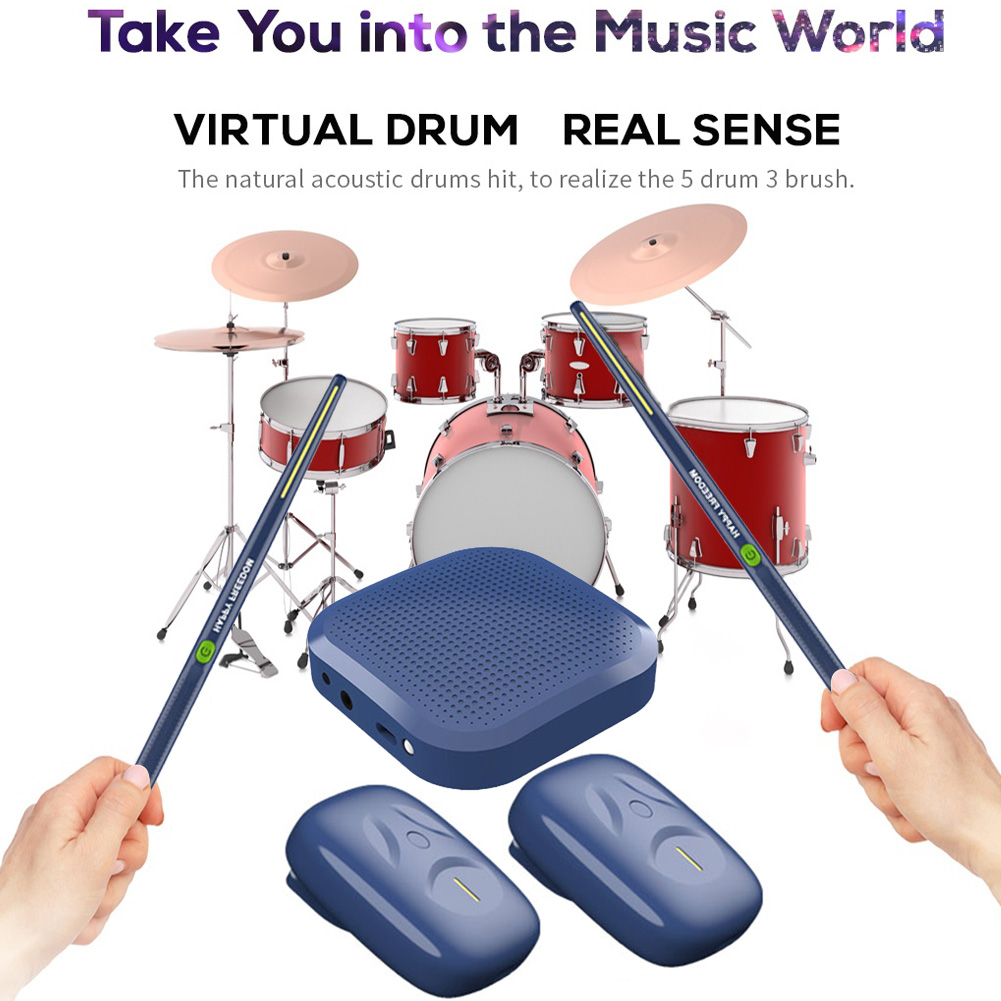 Somatosensory Virtual Drum Kit - Musical Instrument Virtual 评论和价格