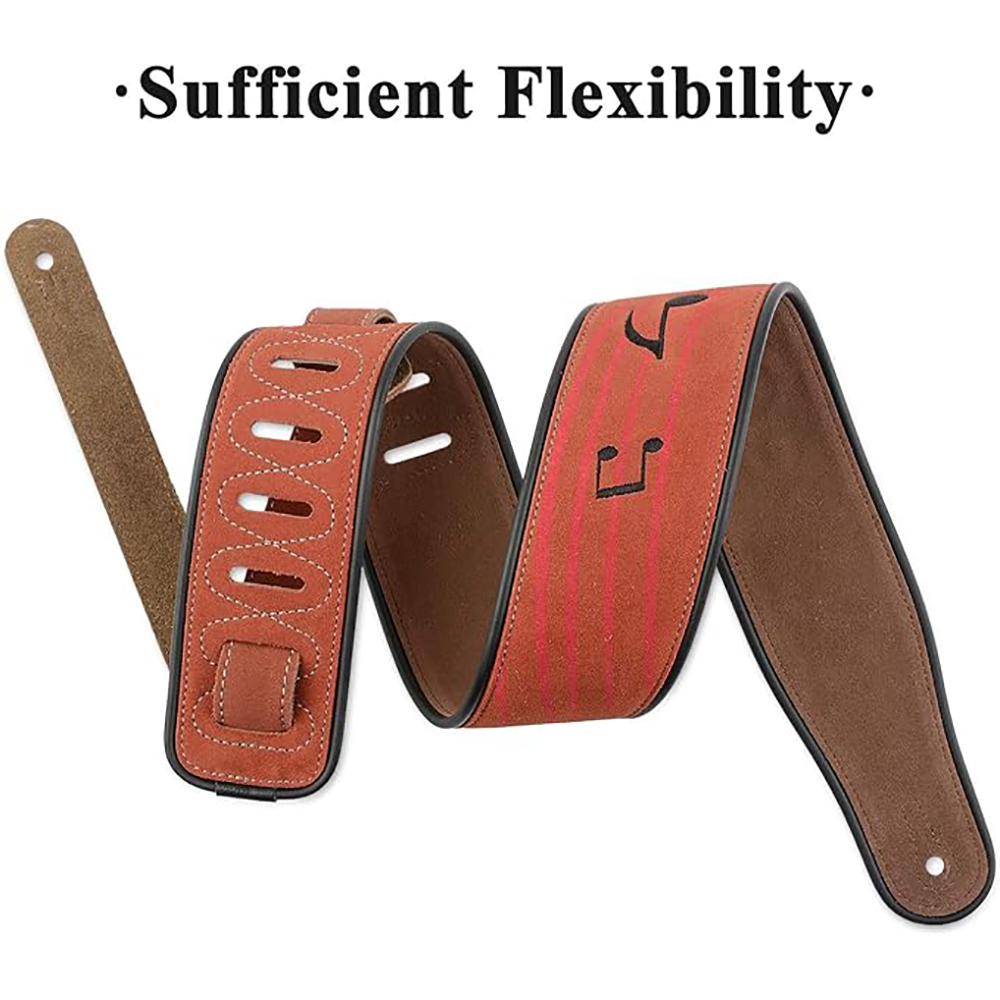 Durable Leather Guitar Strap,  - Acoustic Guitar Dreadnought 评论和价格