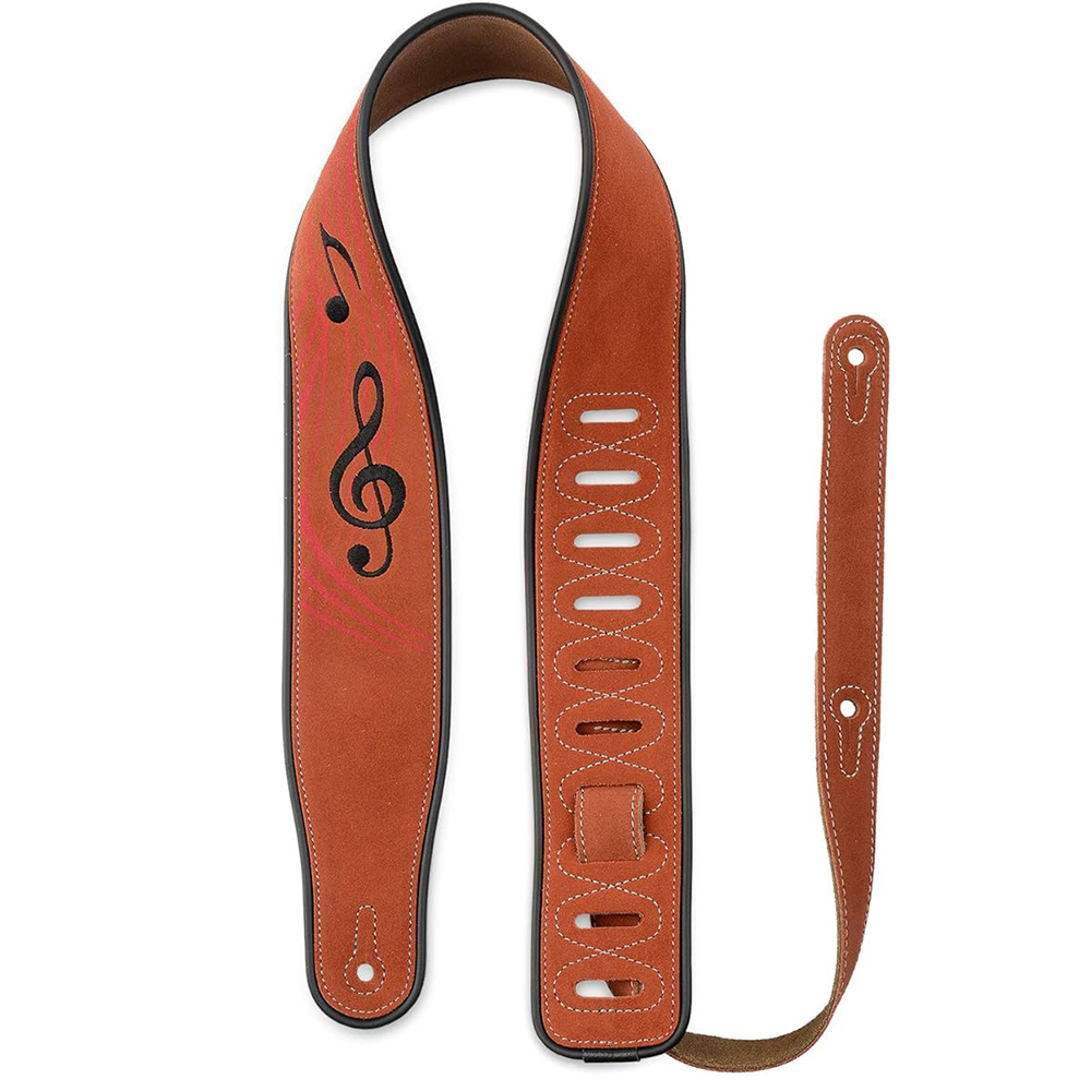 Durable Leather Guitar Strap,  - Acoustic Guitar Dreadnought 评论和价格