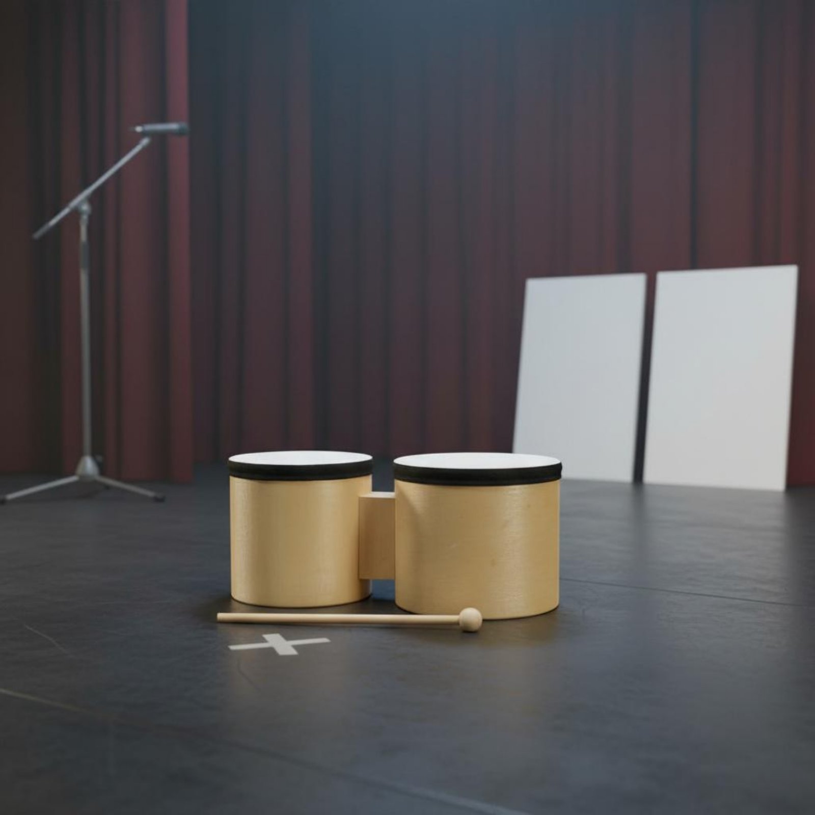 Bongo Drum Set Easy to Learn R - Bongo Drum Set 评论和价格