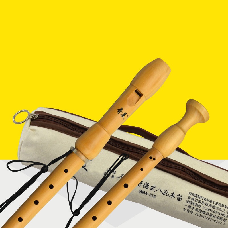 Qimei 8 Holes Alto Recorder Mu - Musical Instrument German 评论和价格
