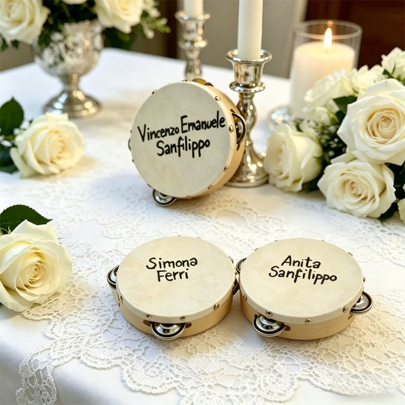 3/5PCS ﻿ Wedding Tambourine Dr - Musical Instruments Names 评论和价格