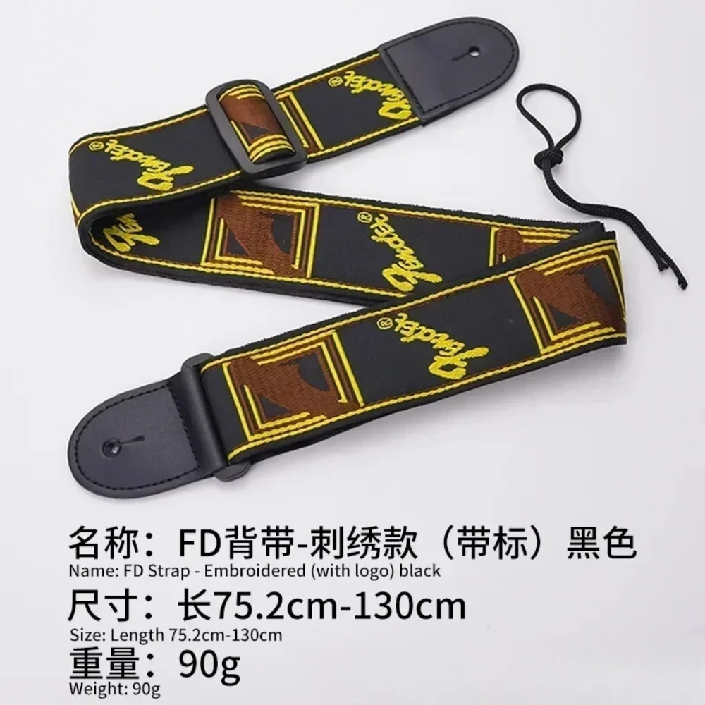 1pc Embroidery Guitar Strap Le - Acoustic Guitar Dreadnought 评论和价格