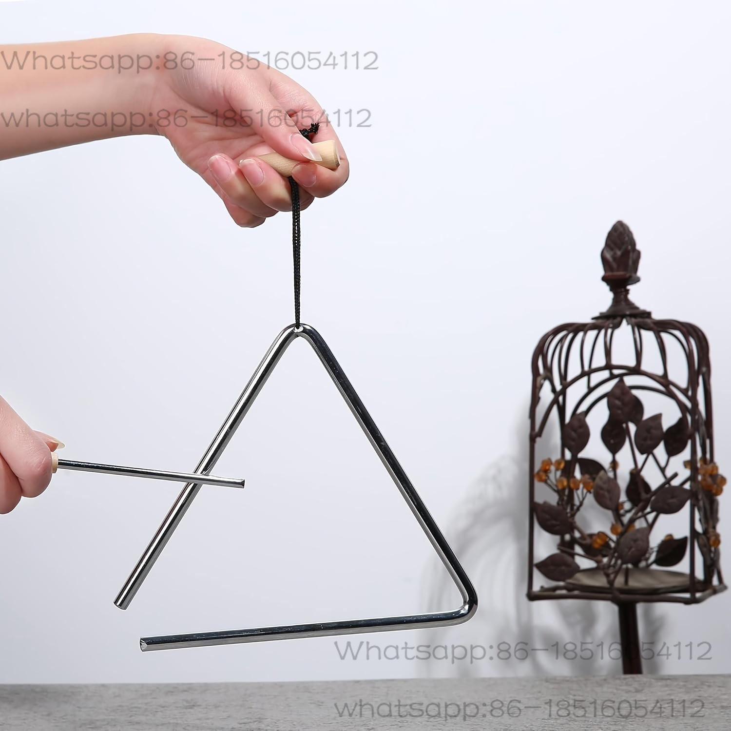 1pc Professional Triangle Inst - Triangle Beater Music 评论和价格
