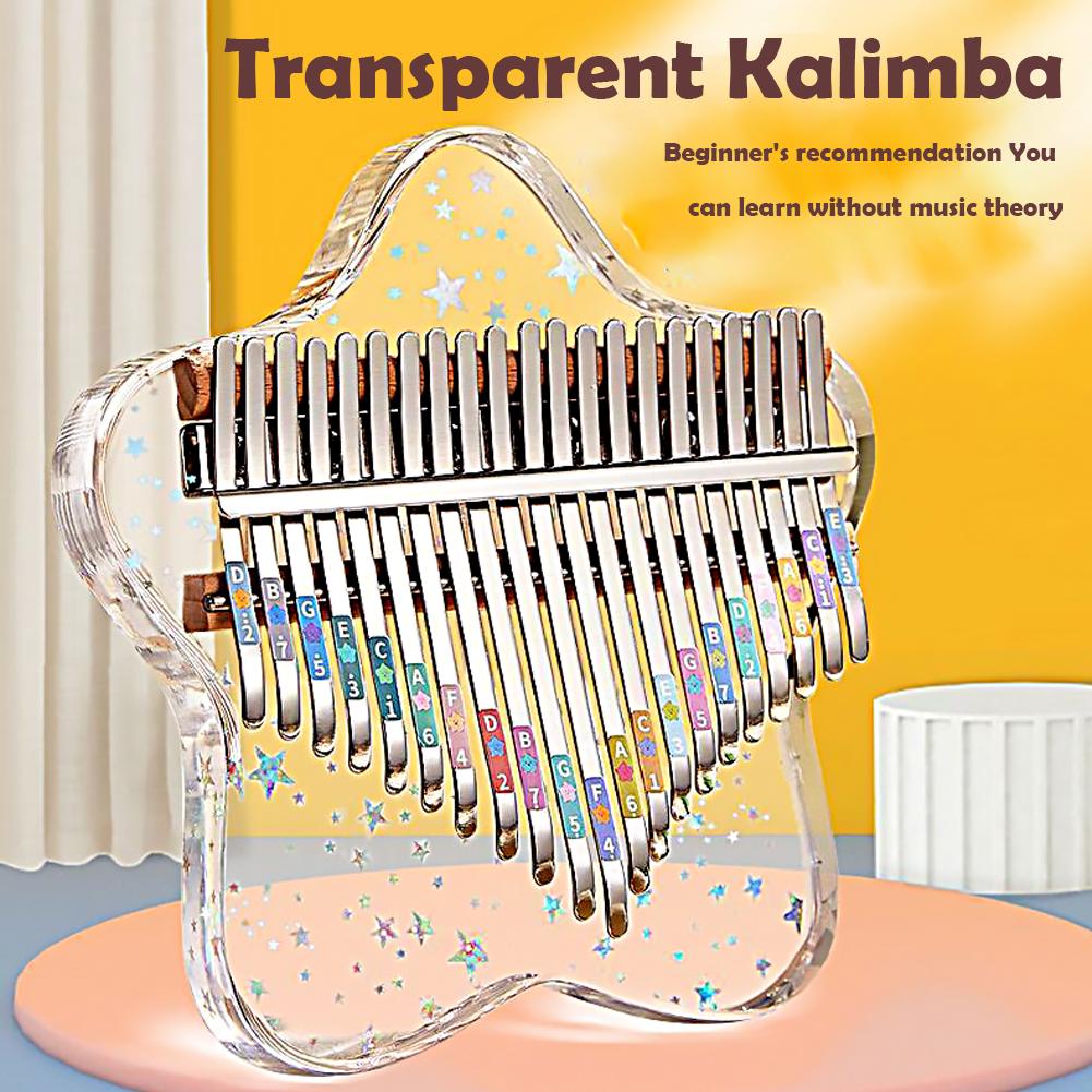 21/17 Keys Portable Finger Pia - Musical Instrument Kalimba 评论和价格