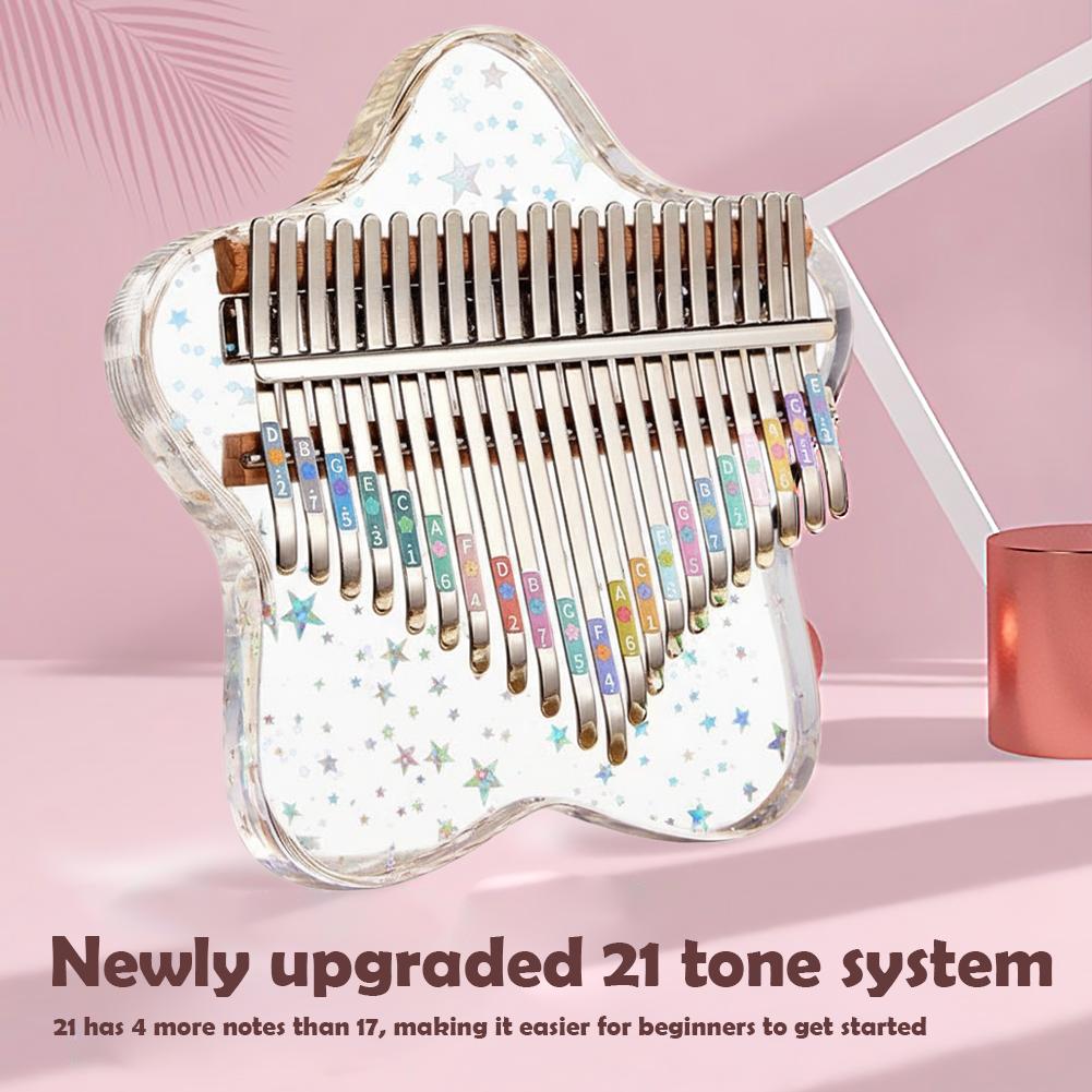 21/17 Keys Portable Finger Pia - Musical Instrument Kalimba 评论和价格