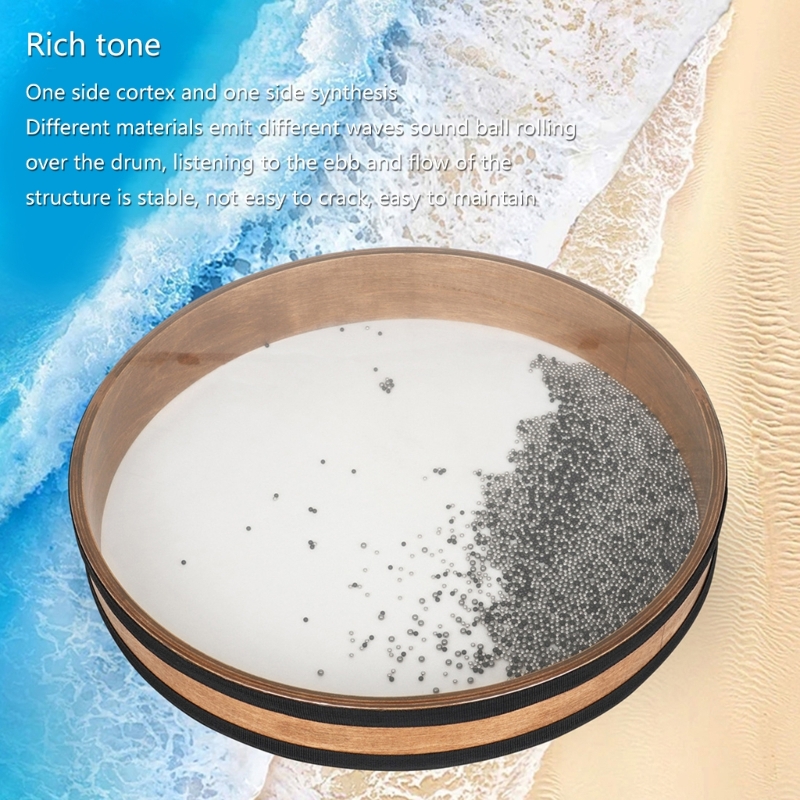 Ocean Waves Drum Wood Sea Drum - Ocean Drum Wave 评论和价格