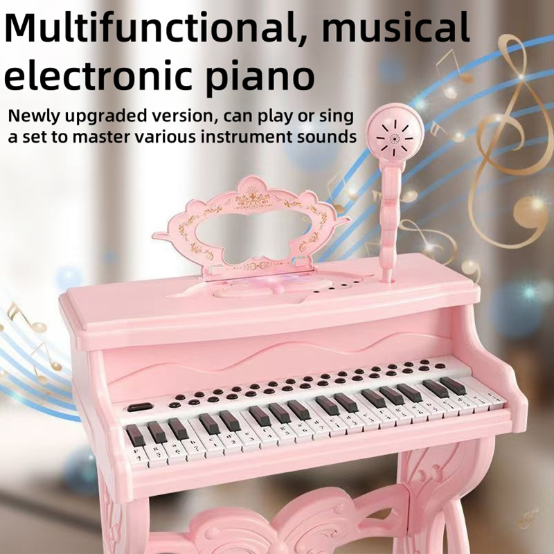 Baby Electronic Piano with Mic - Musical Instruments Names 评论和价格