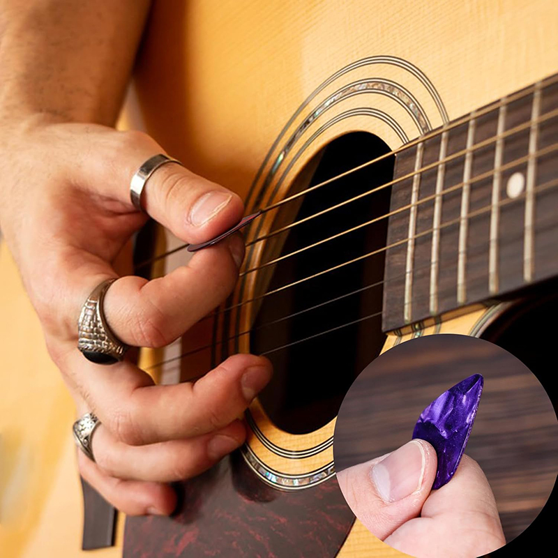 30PCS Guitar Picks Set – Cellu - Acoustic Guitar Dreadnought 评论和价格
