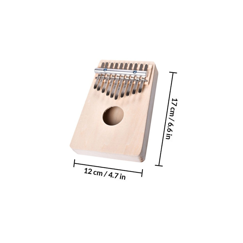 1Set Thumb Piano 10-Tone Porta - Musical Instrument Kalimba 评论和价格