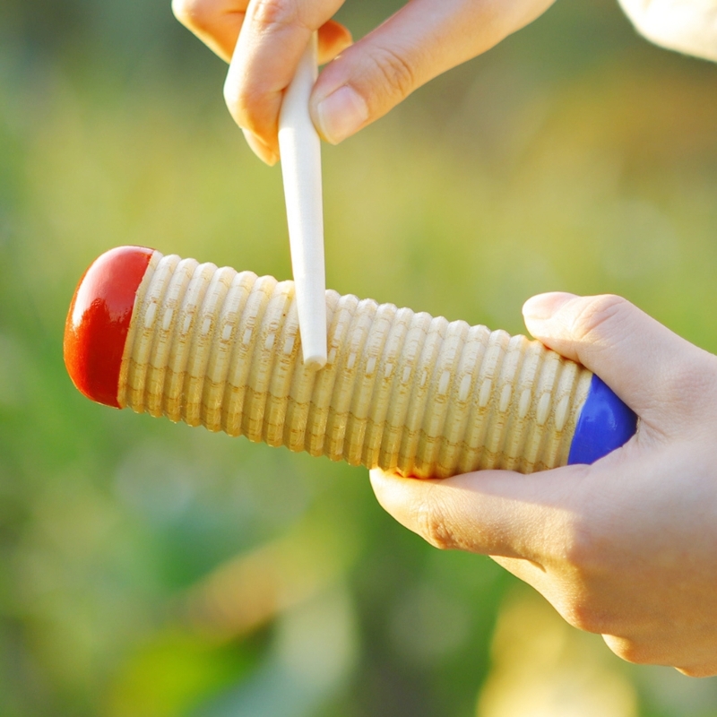 Guiro Scraper Music Guiro Scra - Musical Instrument Mallet 评论和价格