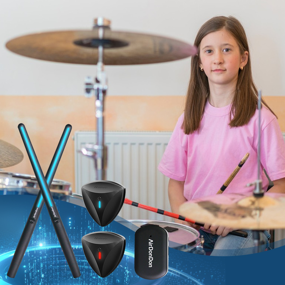 Air Drum Set Portable Air Drum - Musical Instrument Virtual 评论和价格