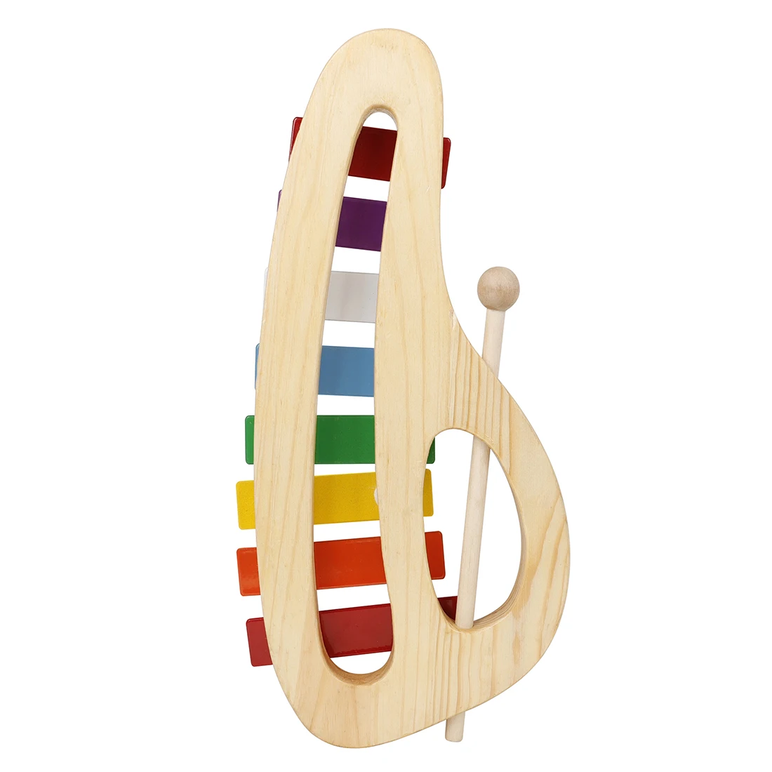 8-Tone Rainbow Xylophone, Meta - Musical Instrument Mallet 评论和价格