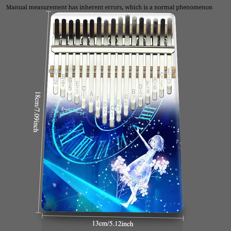 17-Tone Kalimba Color Thumb Pi - Musical Instrument Kalimba 评论和价格