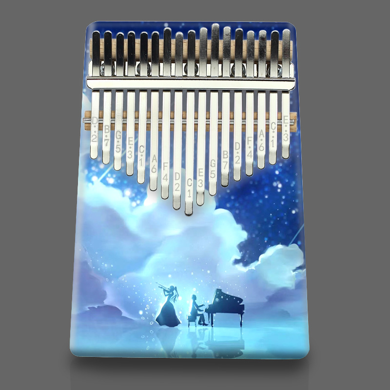 17-Tone Kalimba Color Thumb Pi - Musical Instrument Kalimba 评论和价格