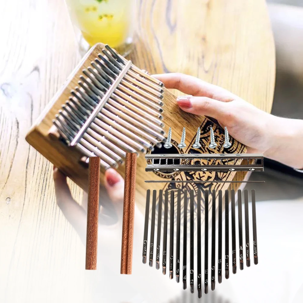 DIY 17 Tone Kalimba Keys Tines - Musical Instrument Kalimba 评论和价格