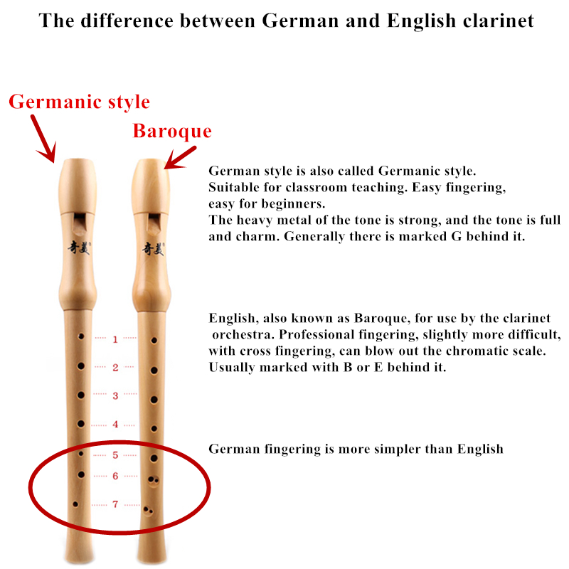Chinese Vertical Clarinet Flut - Musical Instrument German 评论和价格