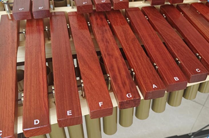 37 Tones Metal Xylophone with  - Musical Instrument Marimba 评论和价格