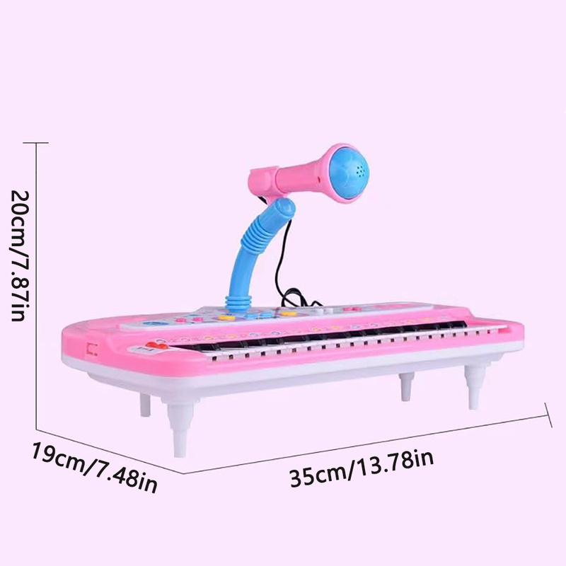 Kids Musical Piano 37 Key Elec - Musical Instruments Names 评论和价格