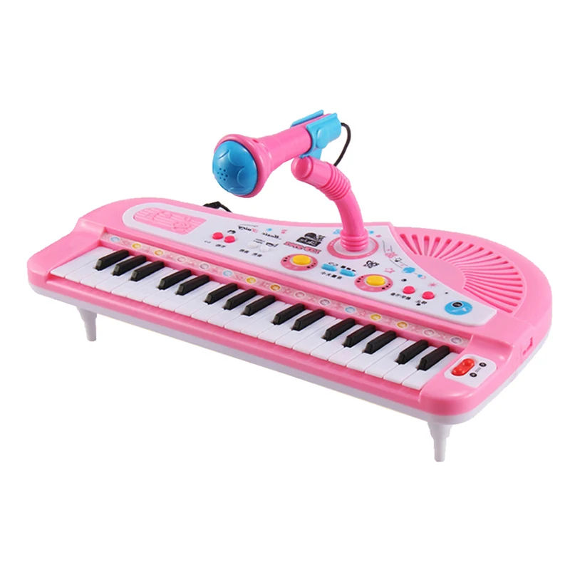 Kids Musical Piano 37 Key Elec - Musical Instruments Names 评论和价格