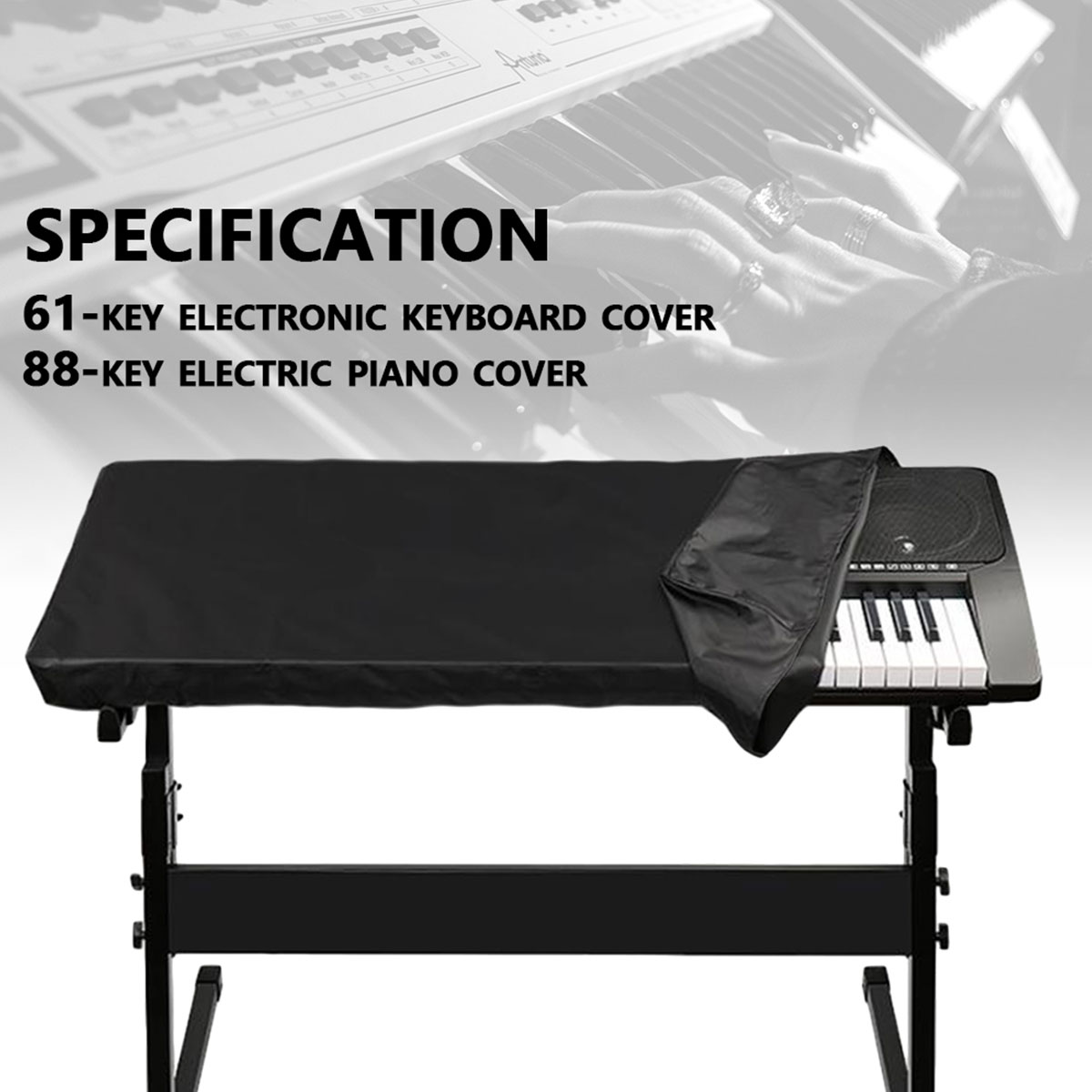 61/88-Key Electronic Piano Cov - Musical Instruments Names 评论和价格