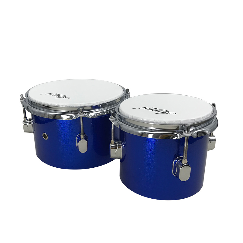 Blue Colour Custom Brand Made  - Bongo Drum Set 评论和价格
