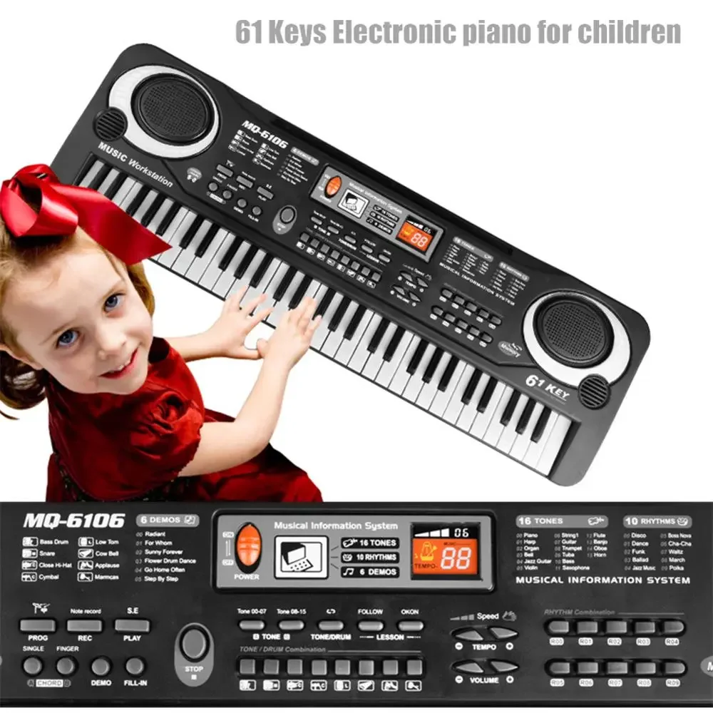 Kids Electronic Piano Keyboard - Musical Instruments Names 评论和价格