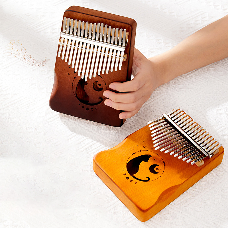 17 Keys Kalimba Gradient Color - Musical Instrument Kalimba 评论和价格