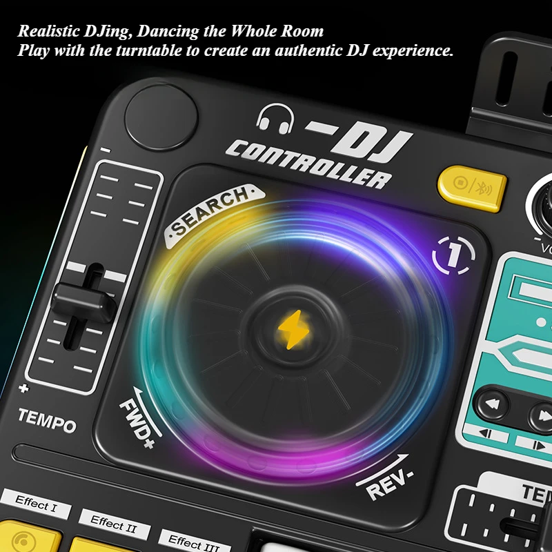 Kid DJ Mixer with Microphone E - Musical Instruments Names 评论和价格