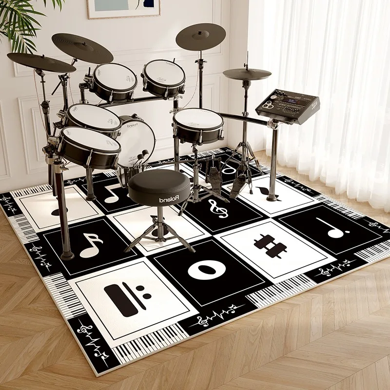 Drum Rug Soundproof Non-slip F - Musical Instruments Online 评论和价格