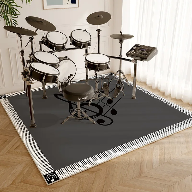 Drum Rug Soundproof Non-slip F - Musical Instruments Online 评论和价格
