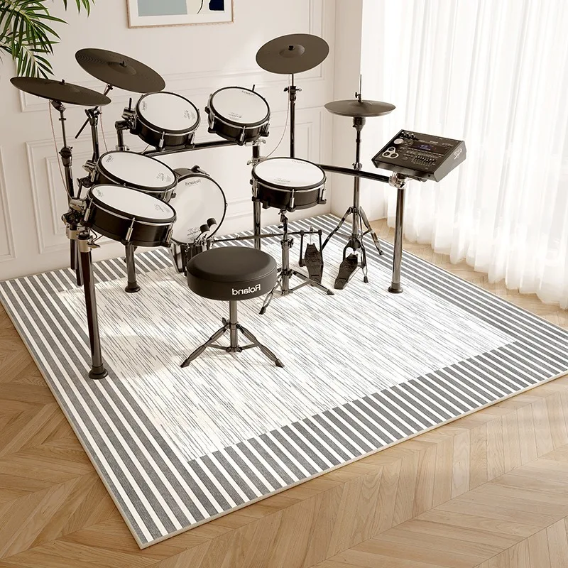 Drum Rug Soundproof Non-slip F - Musical Instruments Online 评论和价格