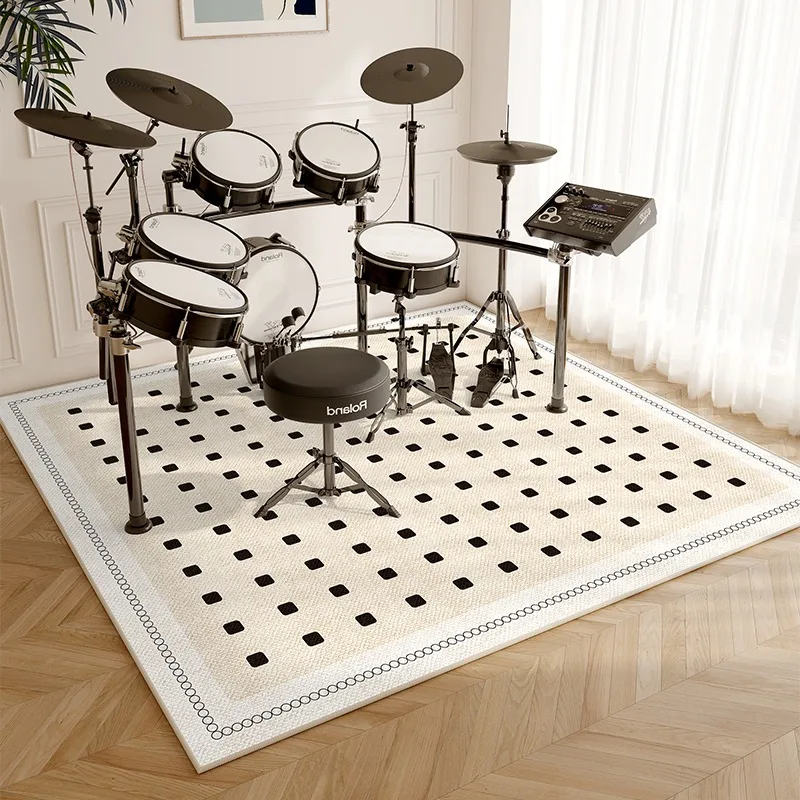 Drum Rug Soundproof Non-slip F - Musical Instruments Online 评论和价格