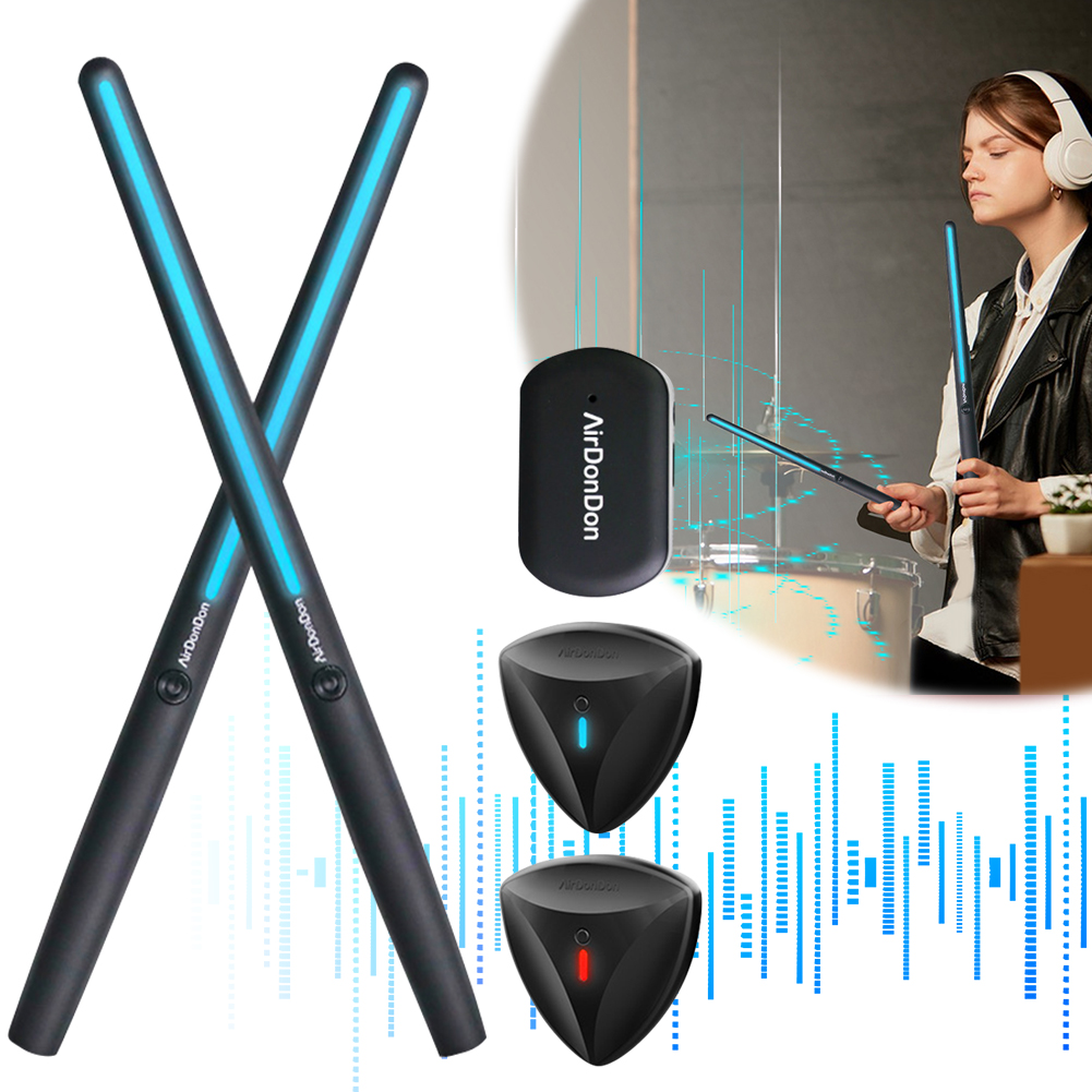 Portable Air Drum Set Air Drum - Musical Instrument Virtual 评论和价格