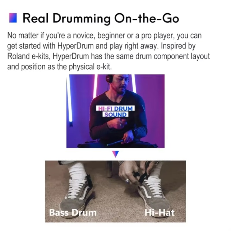 Top-ranking Products Hyperdrum - Musical Instrument Virtual 评论和价格
